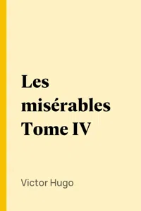 Les misérables Tome IV_cover