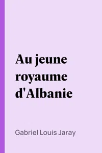 Au jeune royaume d'Albanie_cover