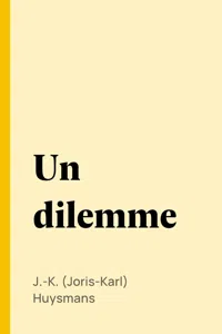 Un dilemme_cover