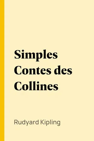 Simples Contes des Collines