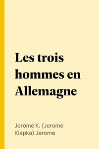 Les trois hommes en Allemagne_cover