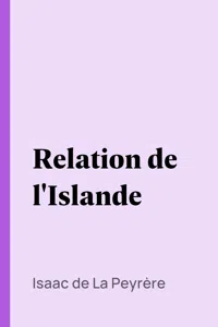 Relation de l'Islande_cover