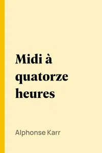 Midi à quatorze heures_cover