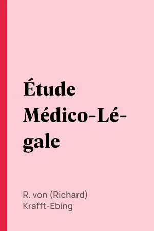 Étude Médico-Légale