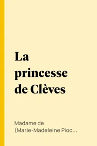 La princesse de Clèves_cover