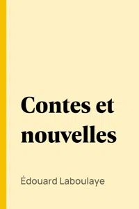 Contes et nouvelles_cover