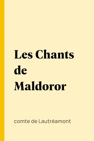 Les Chants de Maldoror