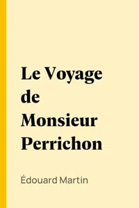 Le Voyage de Monsieur Perrichon_cover