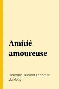 Amitié amoureuse_cover