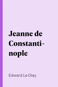 Jeanne de Constantinople_cover