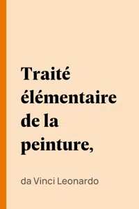 Traité élémentaire de la peinture,_cover