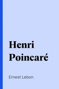 Henri Poincaré_cover