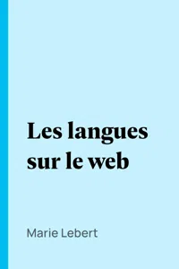 Les langues sur le web_cover