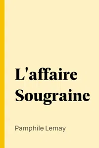 L'affaire Sougraine_cover