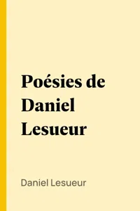 Poésies de Daniel Lesueur_cover