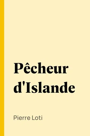 Pêcheur d'Islande