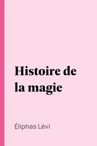 Histoire de la magie_cover