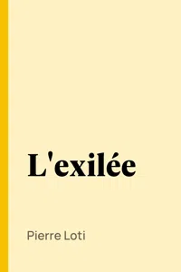 L'exilée_cover