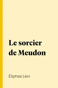 Le sorcier de Meudon_cover