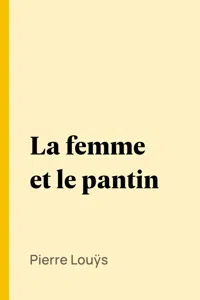 La femme et le pantin_cover