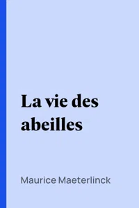 La vie des abeilles_cover