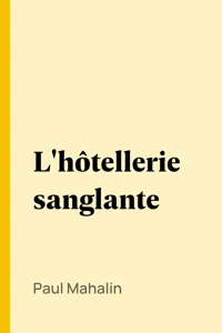 L'hôtellerie sanglante_cover