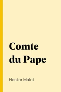 Comte du Pape_cover