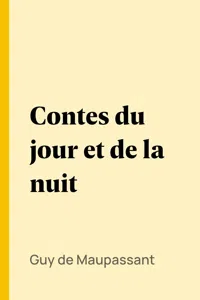 Contes du jour et de la nuit_cover