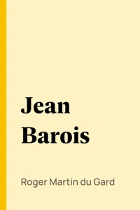 Jean Barois_cover