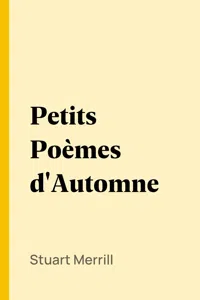 Petits Poèmes d'Automne_cover