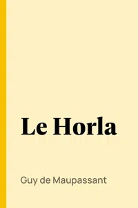 Le Horla_cover