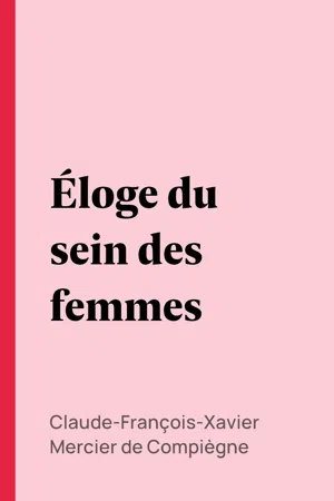 Éloge du sein des femmes