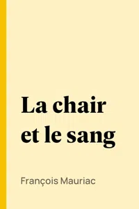 La chair et le sang_cover