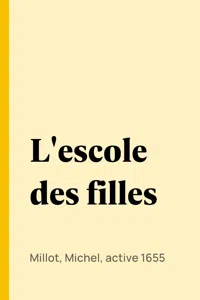 L'escole des filles_cover