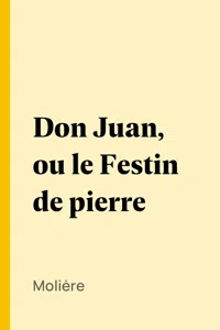 Don Juan, ou le Festin de pierre_cover