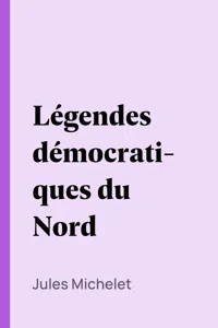 Légendes démocratiques du Nord_cover