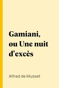 Gamiani, ou Une nuit d'excès_cover