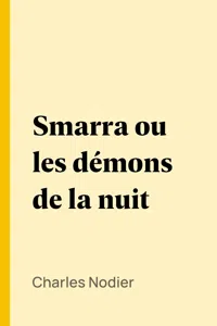 Smarra ou les démons de la nuit_cover