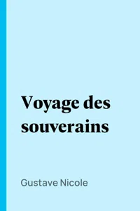 Voyage des souverains_cover