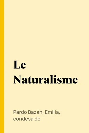 Le Naturalisme