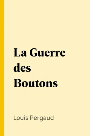 La Guerre des Boutons