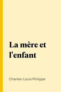 La mère et l'enfant_cover