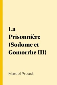 La Prisonnière_cover