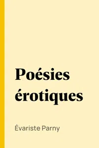 Poésies érotiques_cover