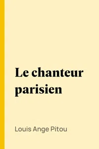 Le chanteur parisien_cover