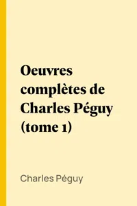 Oeuvres complètes de Charles Péguy_cover