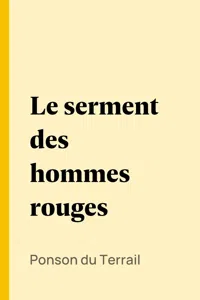 Le serment des hommes rouges_cover