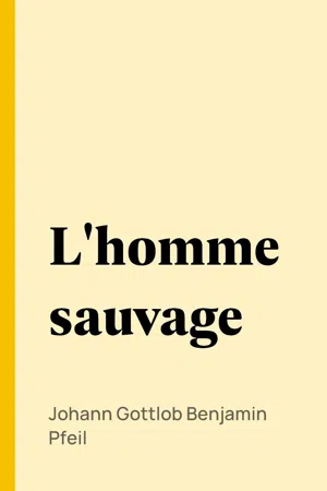 L'homme sauvage