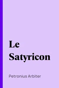 Le Satyricon_cover