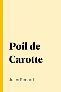 Poil de Carotte_cover